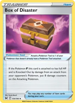 Box of Disaster, Lost Origin 154/196