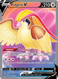 Pidgeot V, Lost Origin 188/196