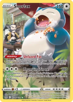 Snorlax, Lost Origin Trainer Gallery TG10/30
