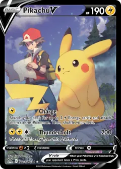 Pikachu V, Lost Origin Trainer Gallery TG16/30