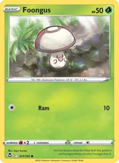 Foongus, Silver Tempest 011/195