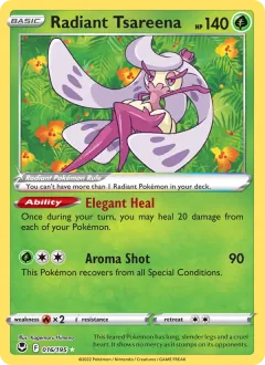 Radiant Tsareena, Silver Tempest 016/195
