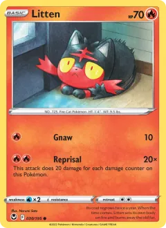 Litten, Silver Tempest 030/195
