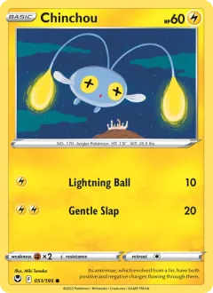 Chinchou, Silver Tempest 051/195