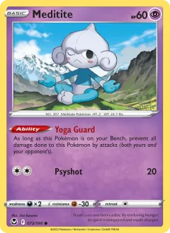 Meditite, Silver Tempest 072/195