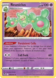 Reuniclus, Silver Tempest 078/195