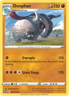 Donphan, Silver Tempest 092/195