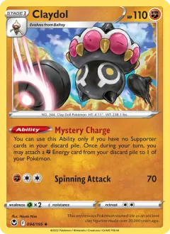 Claydol, Silver Tempest 094/195