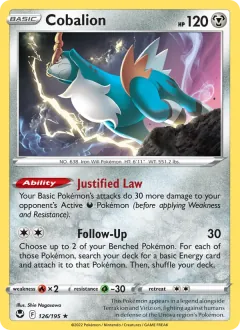 Cobalion, Silver Tempest 126/195