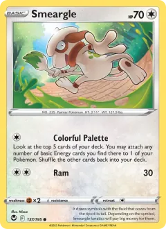Smeargle, Silver Tempest 137/195