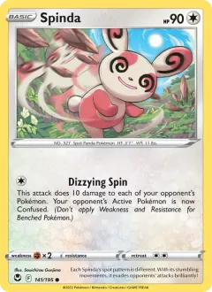 Spinda, Silver Tempest 141/195