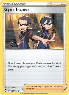 Gym Trainer, Silver Tempest 158/195