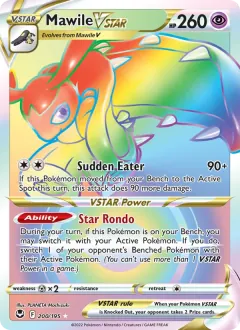 Mawile VSTAR, Silver Tempest 200/195