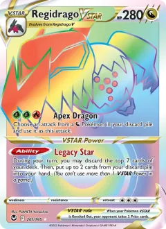 Regidrago VSTAR, Silver Tempest 201/195