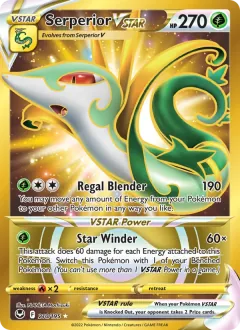 Serperior VSTAR, Silver Tempest 210/195