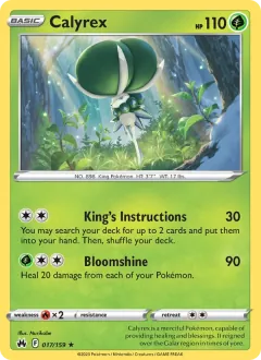 Calyrex, Crown Zenith 017/159