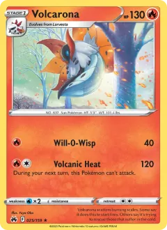 Volcarona, Crown Zenith 025/159