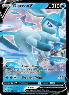 Glaceon V, Crown Zenith 038/159