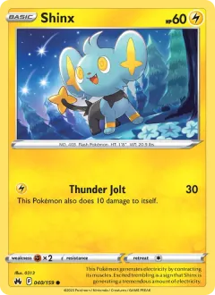 Shinx, Crown Zenith 040/159