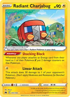 Radiant Charjabug, Crown Zenith 051/159