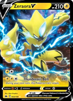 Zeraora V, Crown Zenith 053/159