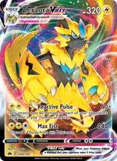 Zeraora VMAX, Crown Zenith 054/159