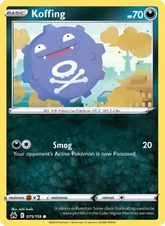 Koffing, Crown Zenith 075/159