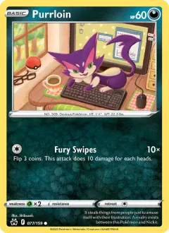 Purrloin, Crown Zenith 077/159