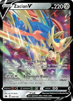 Zacian V, Crown Zenith 095/159