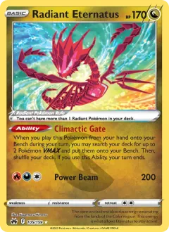 Radiant Eternatus, Crown Zenith 105/159