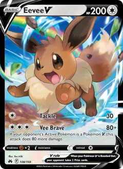 Eevee V, Crown Zenith 108/159