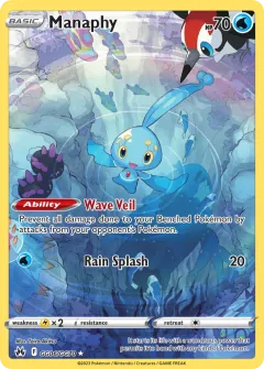 Manaphy, Crown Zenith Galarian Gallery GG06/70