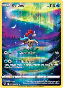 Keldeo, Crown Zenith Galarian Gallery GG07/70