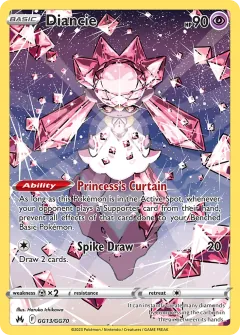 Diancie, Crown Zenith Galarian Gallery GG13/70
