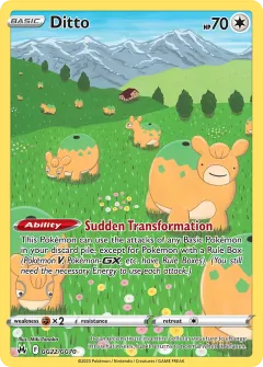 Ditto, Crown Zenith Galarian Gallery GG22/70