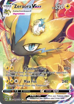 Zeraora VMAX, Crown Zenith Galarian Gallery GG42/70