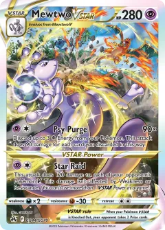 Mewtwo VSTAR, Crown Zenith Galarian Gallery GG44/70