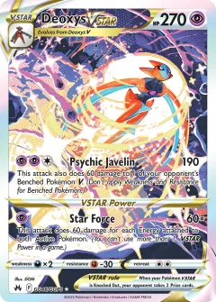 Deoxys VSTAR, Crown Zenith Galarian Gallery GG46/70