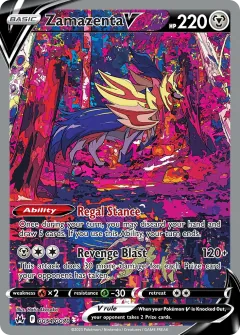 Zamazenta V, Crown Zenith Galarian Gallery GG54/70
