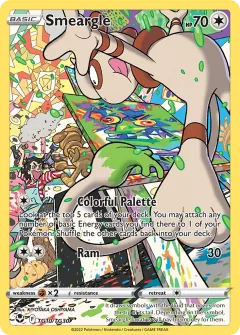 Smeargle, Silver Tempest Trainer Gallery TG10/30