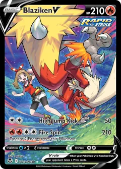 Blaziken V, Silver Tempest Trainer Gallery TG14/30