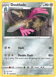 Doublade, Rebel Clash 134/192