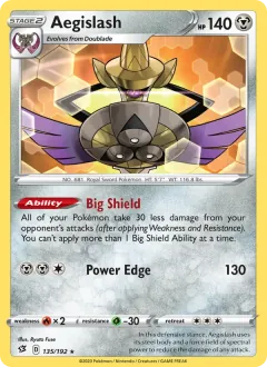 Aegislash, Rebel Clash 135/192