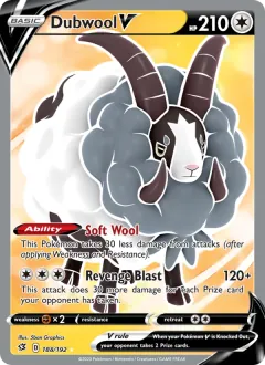 Dubwool V, Rebel Clash 188/192