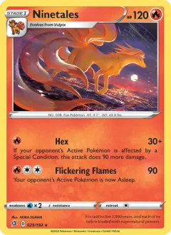 Ninetales, Rebel Clash 25/192