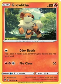 Growlithe, Rebel Clash 27/192