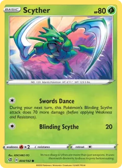 Scyther, Rebel Clash 4/192
