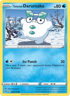 Galarian Darumaka, Rebel Clash 47/192