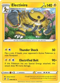 Electivire, Rebel Clash 59/192