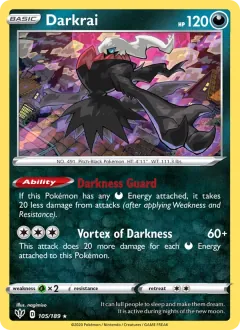 Darkrai, Darkness Ablaze 105/189